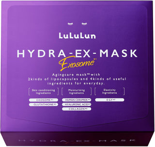 LuLuLun Hydra EX Face Mask, Large Capacity, 28 Pieces