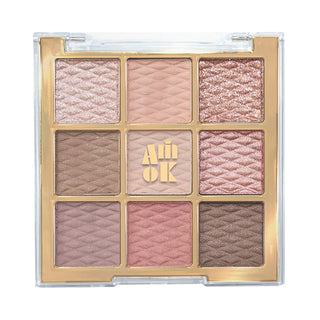 AMIOK eyeshadow gel/cream eyeshadow - soft clay beam eyeshadow palette /  13 Slow glow