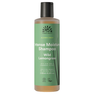 URTEKRAM Organic moisture shampoo-  250mL / lemon grass