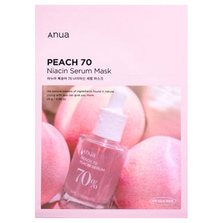 Anua Sheet packs and masks for the facePeach 70% Niacin Serum sheet masks / 7 sheets