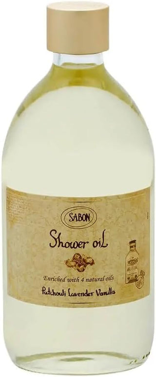 SABON Shower Oil Patchouli Lavender Vanilla 500ml