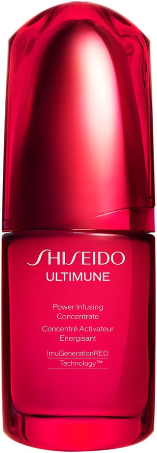 SHISEIDO Ultimune Power Infusing Serum 30mL | 2025 Model | Exfoliating Serum | Gel/Liquid Form | Green Floral Scent | Anti-Aging Serum, Firming, Dryness | Shiseido