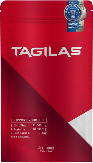 Tagilas Zinc Supplement Citrulline Arginine Maca 11 carefully selected ingredients Nutritional functional food 49500mg MAGINA Magina Supplement 1 bag (about 30 days' worth)