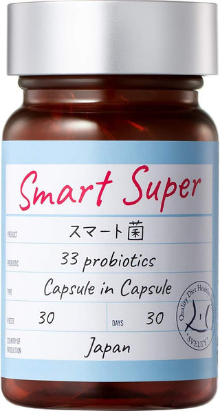 Smart Bacteria Super Lactobacillus Supplement Bacterial Activity 2-layer capsule 30 capsules