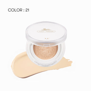 [No.21] CICA Skin Fit Cover Cushion -light beige - 12g