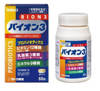 Sato Seiyaku Bion 3 60 capsules