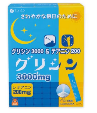 Fine Japan Glycine 3000 & Theanine 200 - 30 sachets