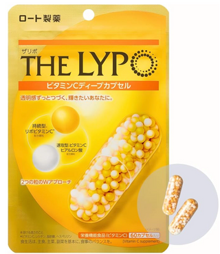 The Lypo Vitamin C Deep Capsules (60 capsules) (Contains lipo-vitamin C and hyaluronic acid) Liposome 30-day supply