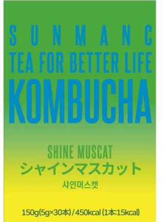 Taiyo Bussan SUNMANC Kombucha Shine Muscat 30 bottles